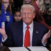 Trump, tras firmar el decreto que excluye a las mujeres transgénero del deporte femenino