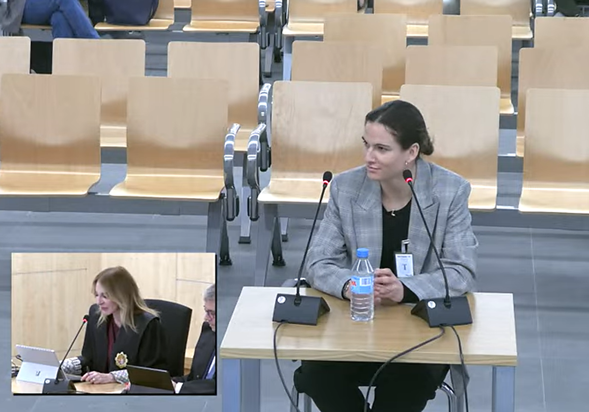 Laia Codina responde al interrogatorio de la Fiscalía