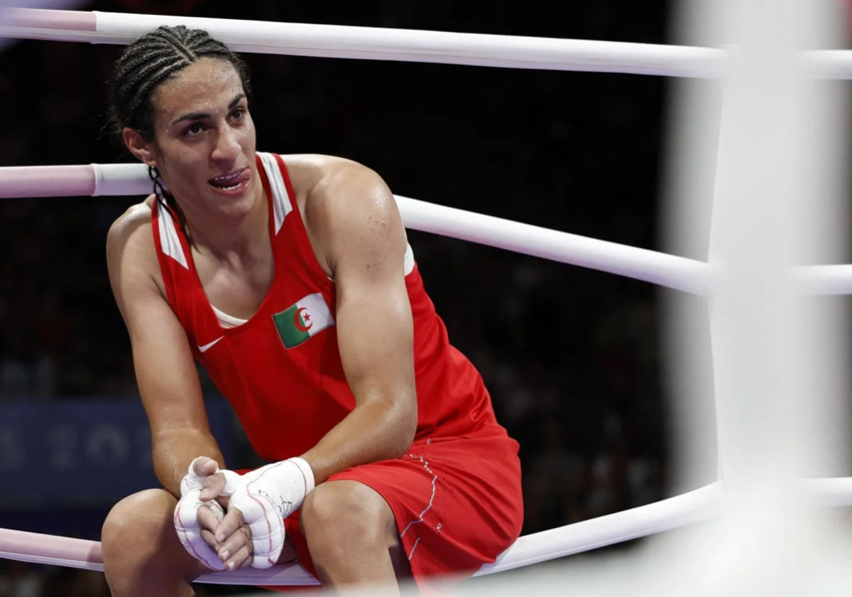 Imane Khelif, durante los Juegos Olímpicos de París 2024