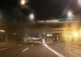 La temperatura del derbi sigue subiendo: burlas madridistas al Atlético en varios puntos de la ciudad