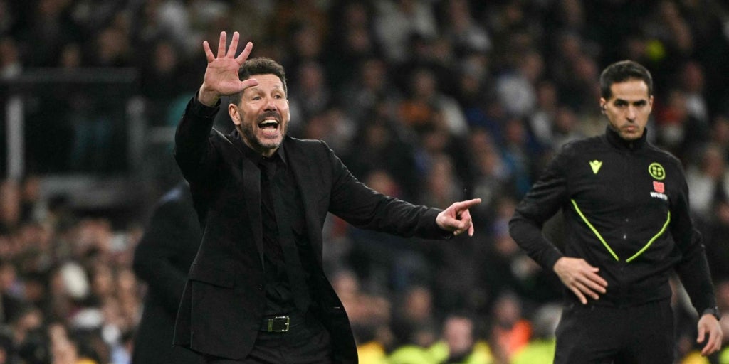 Simeone: «El árbitro ayudó de la mejor manera. Tuvo un partido correcto»