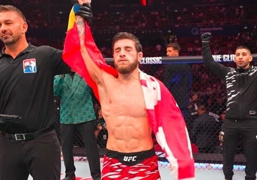 Aleksandre Topuria, tras su victoria en la UFC: «Dios me ha dado una dura batalla para hacerme más fuerte»