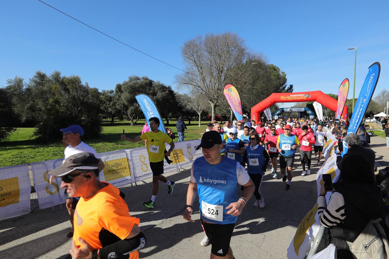 Celebración de la Carrera de Empresas de ABC de Sevilla