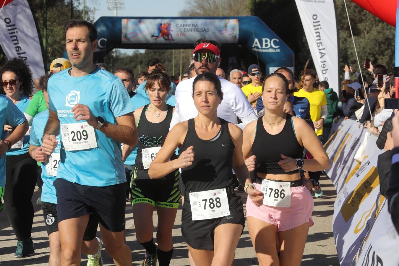 Celebración de la Carrera de Empresas de ABC de Sevilla