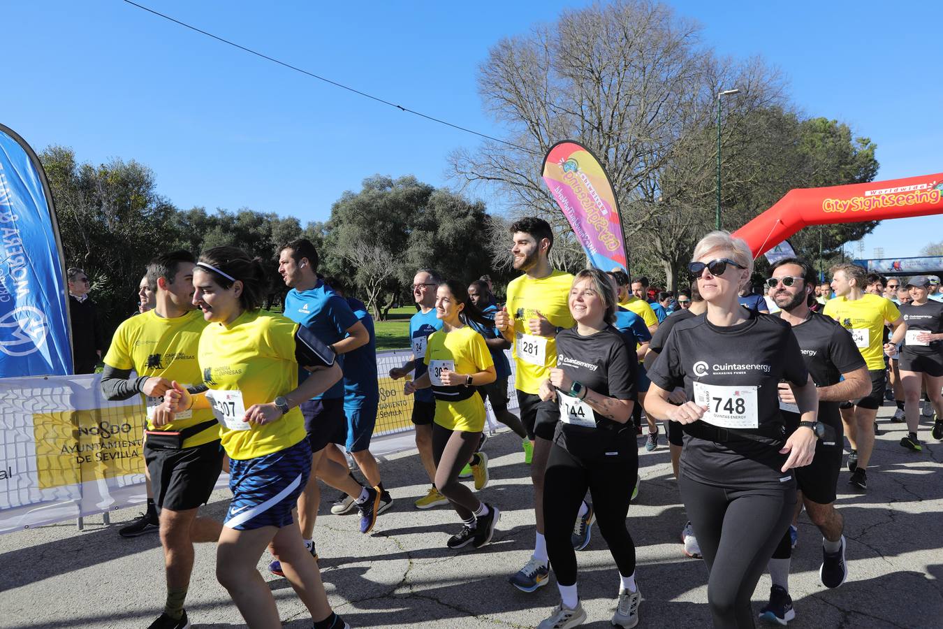 Celebración de la Carrera de Empresas de ABC de Sevilla