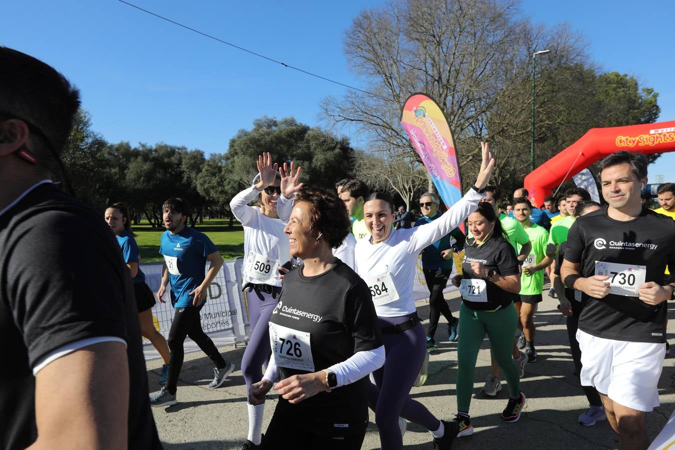 Celebración de la Carrera de Empresas de ABC de Sevilla