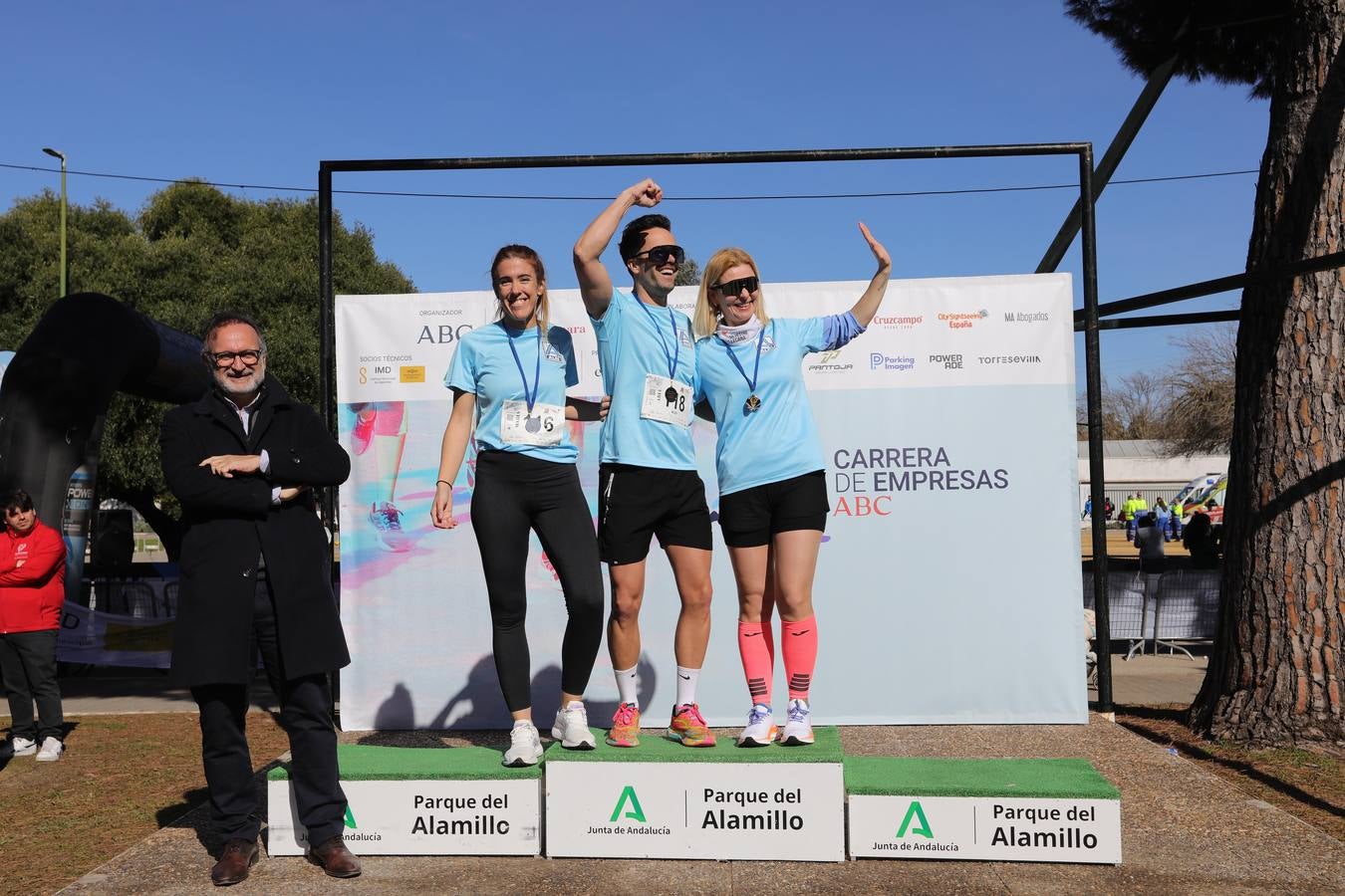 Celebración de la Carrera de Empresas de ABC de Sevilla