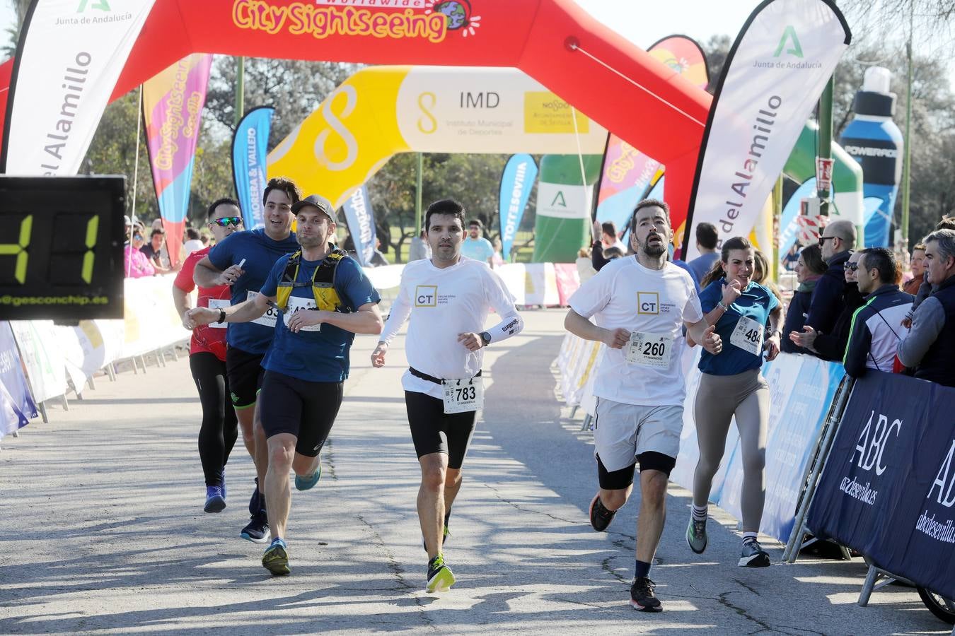 Celebración de la Carrera de Empresas de ABC de Sevilla