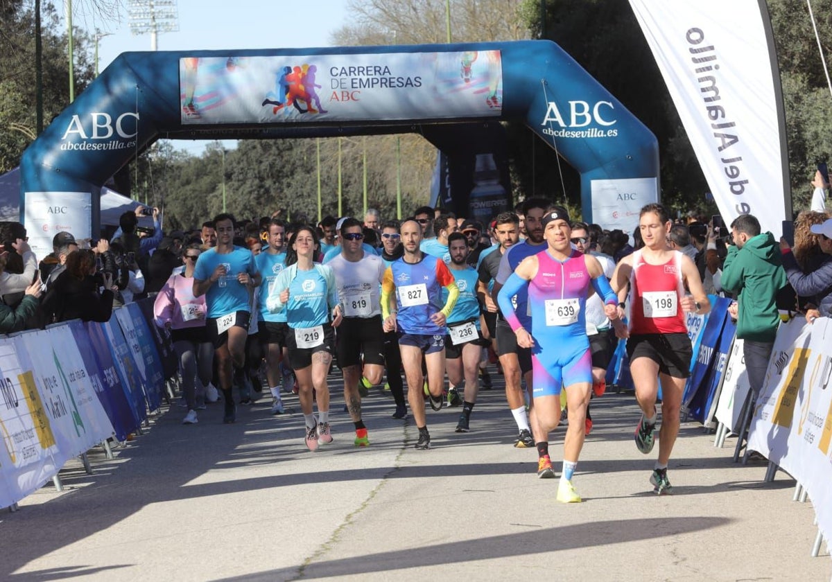 Celebración de la Carrera de Empresas de ABC de Sevilla