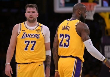 La estrella de Doncic desprende su primer destello en Los Ángeles