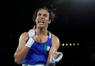 Imane Khelif, durante los Juegos Olímpicos de París 2024