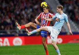 Atlético - Celta en directo hoy: partido de la Liga, jornada 24