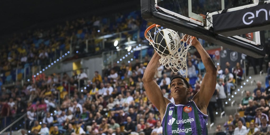 Estadísticas del Unicaja - Tenerife de semifinales de la Copa del Rey