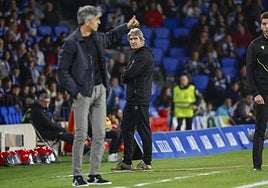 Imanol Alguacil, sobre el Betis: «Ya tocaba jugar un partido en las mismas condiciones que el rival»