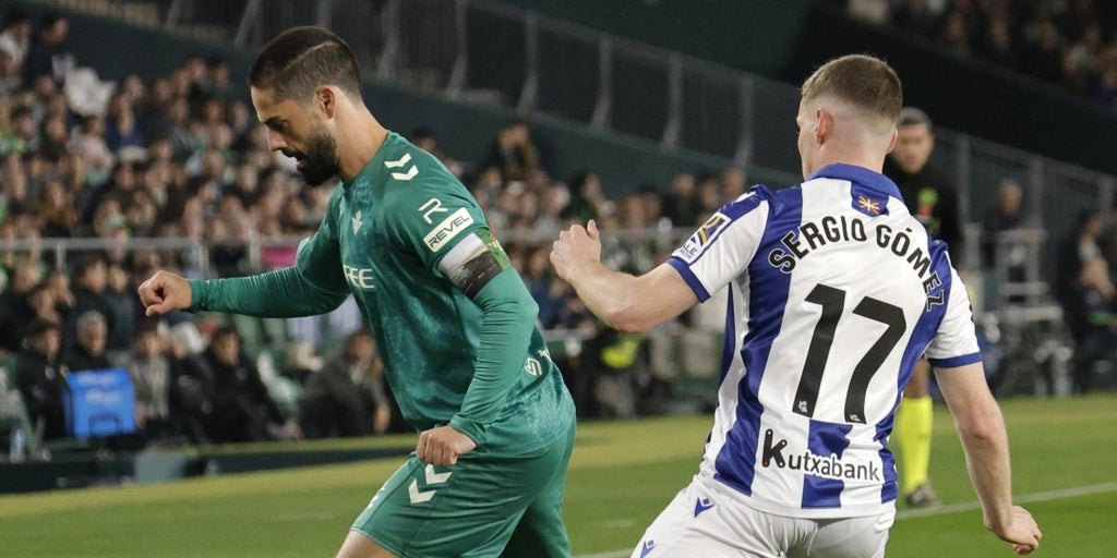 El Betis rompió ante la Real Sociedad su racha negativa como local en LaLiga