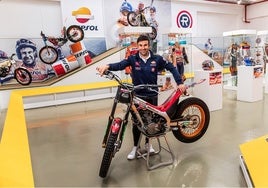 La primera moto campeona de Toni Bou, nueva estrella del Museo de la Moto