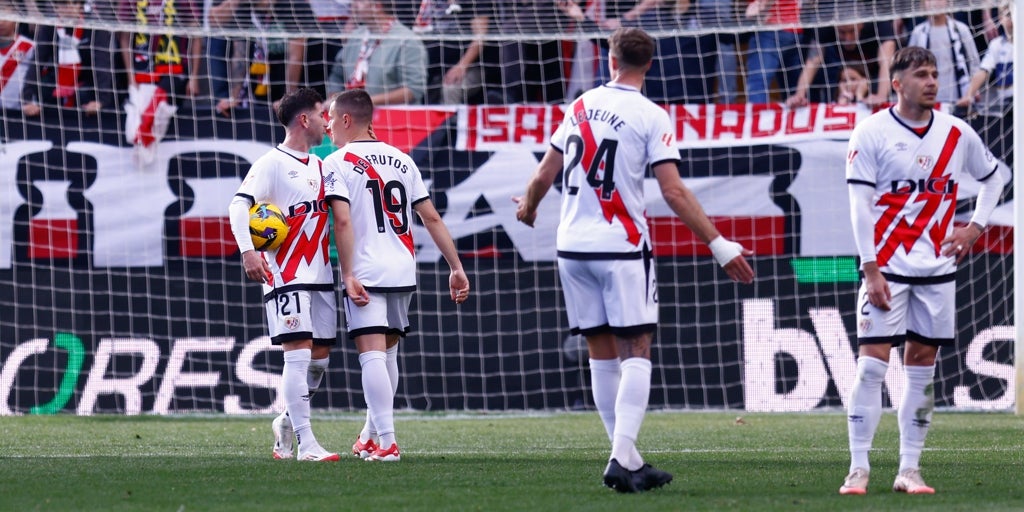 De Frutos, baja relevante en el Rayo para el duelo ante el Sevilla