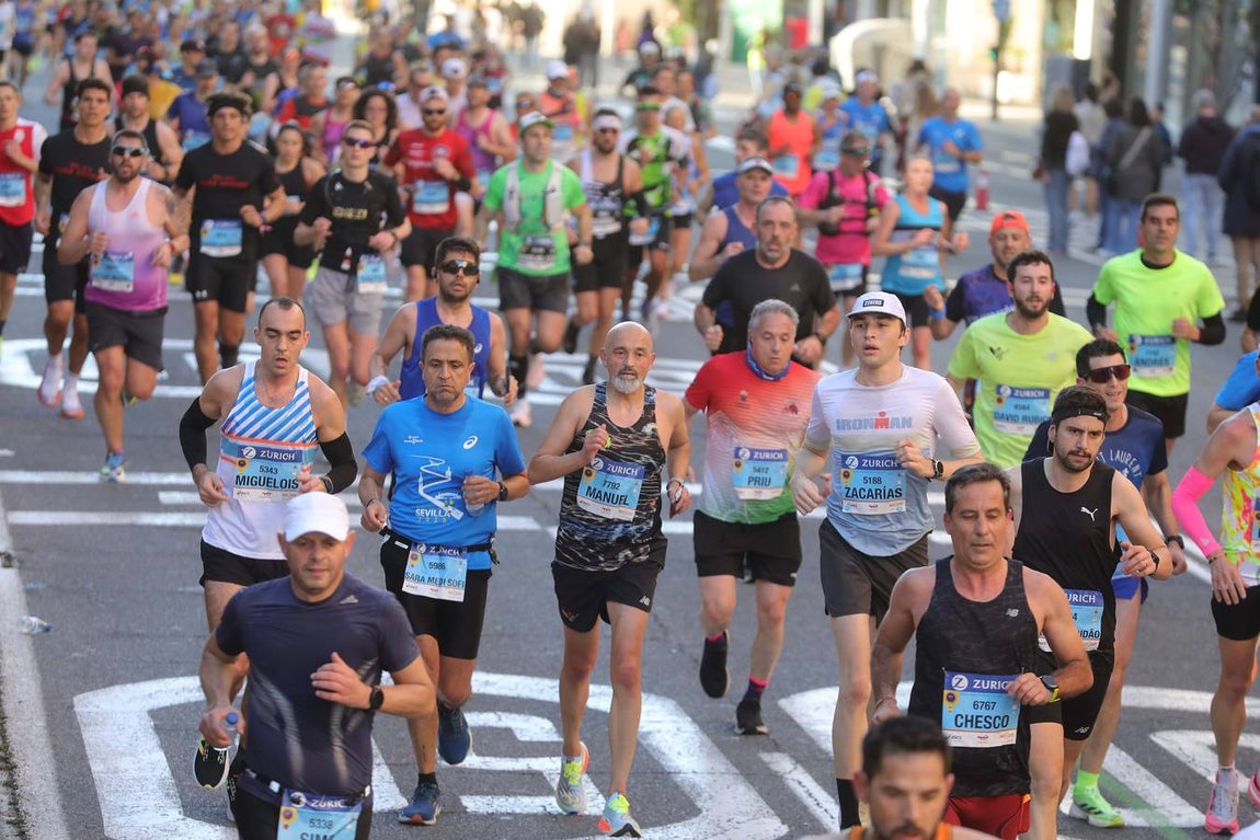 Muchos corredores proceden de otras partes de España e incluso del extranjero