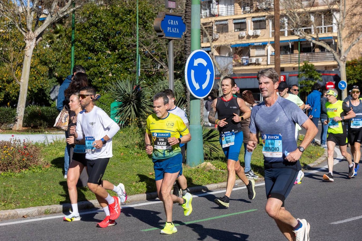 La fiesta del deporte recorrió las calles de Sevilla con la maratón 