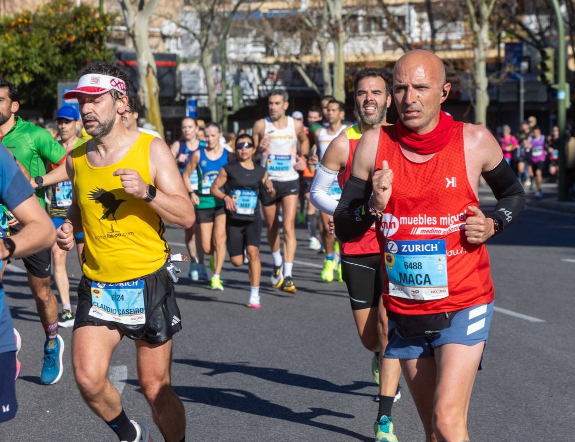 La fiesta del deporte recorrió las calles de Sevilla con la maratón 