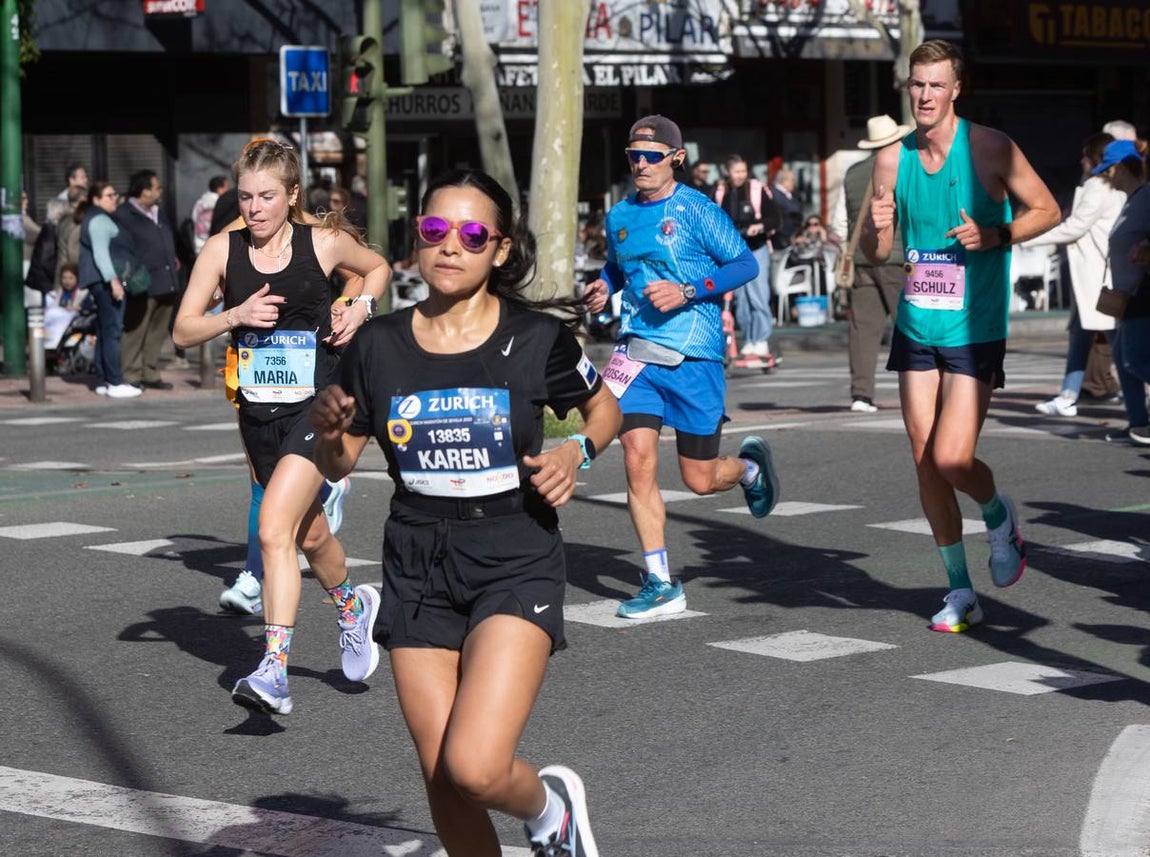 La fiesta del deporte recorrió las calles de Sevilla con la maratón 