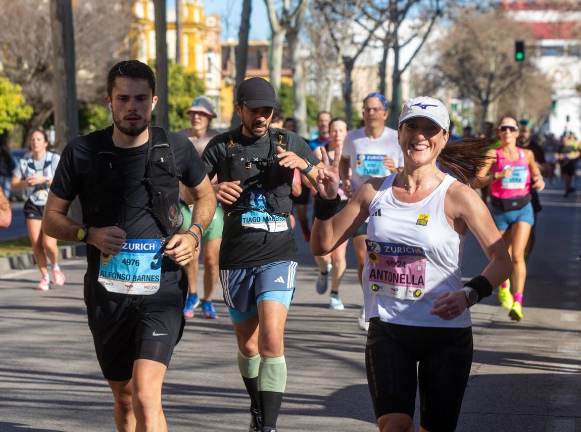 La fiesta del deporte recorrió las calles de Sevilla con la maratón 