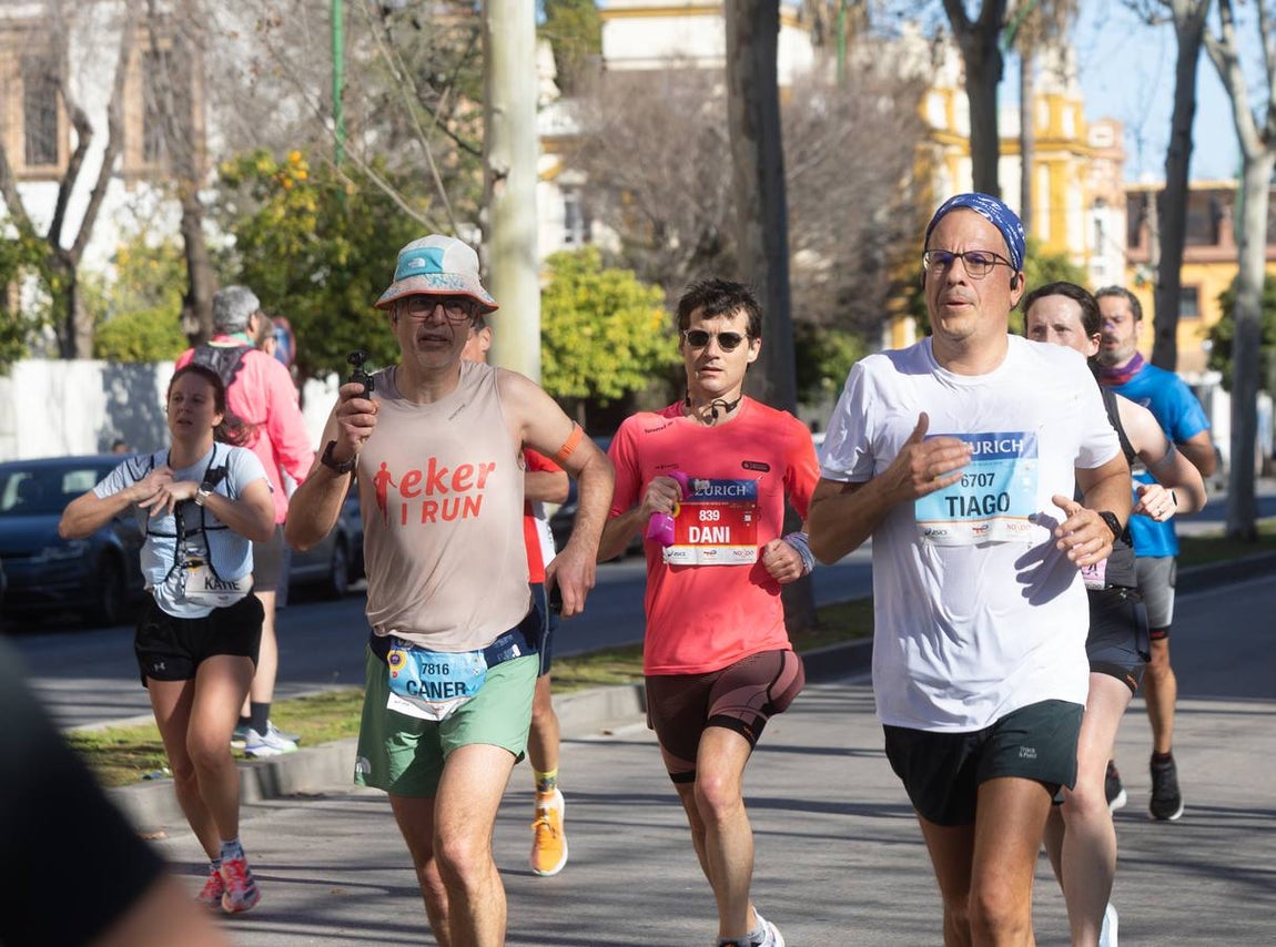 La fiesta del deporte recorrió las calles de Sevilla con la maratón 