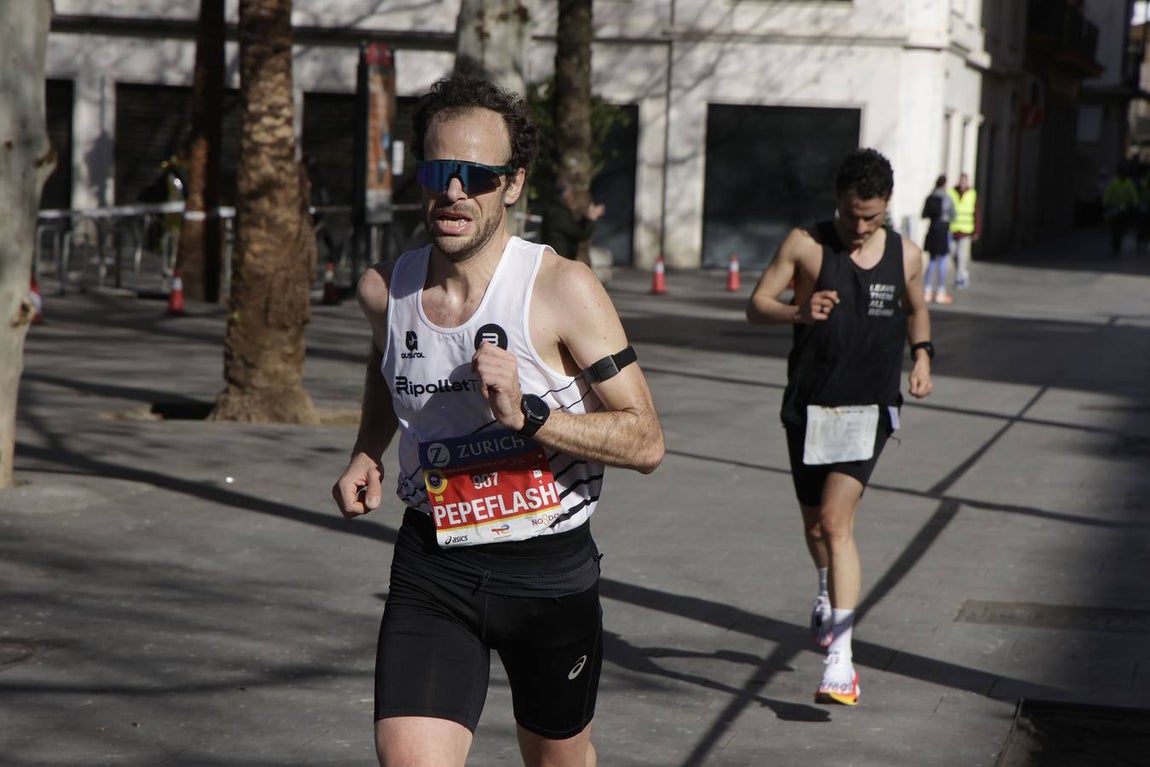 La carrera sevillana ha pasado por lugar emblemáticos de la ciudad como la Torre del Oro o la Plaza de España