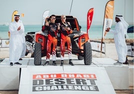 Eduard Pons supera todos los problemas: acaba entre los cinco primeros en Challenger en el Abu Dhabi Desert Challenge