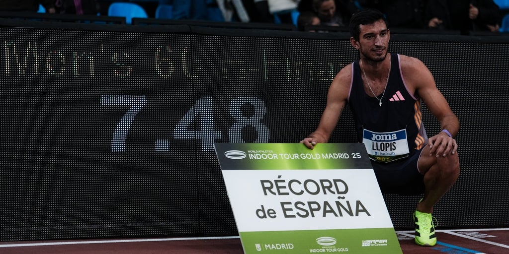 Llopis está de dulce: doble récord de España en Madrid