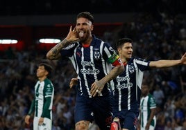 Sergio Ramos ya golea en México