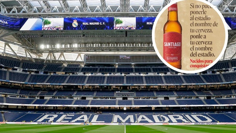 Una cerveza para captar el espíritu del Bernabéu