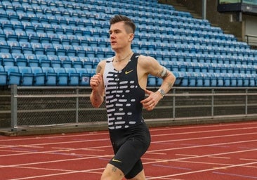 Jakob Ingebrigtsen, en una competición del año pasado