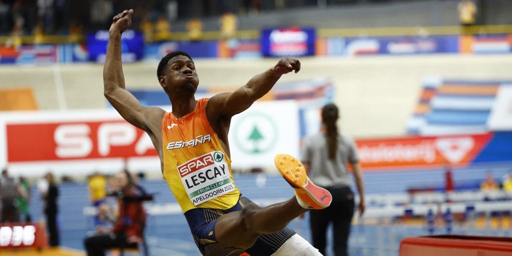 Lester Lescay se estrena como español con un bronce en longitud