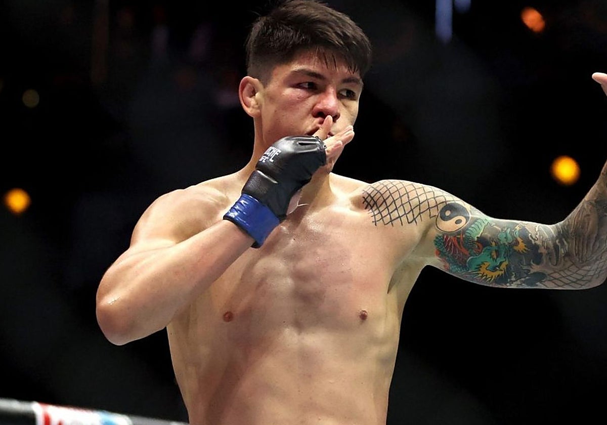 Ignacio Bahamondes, luchador del peso ligero de la UFC