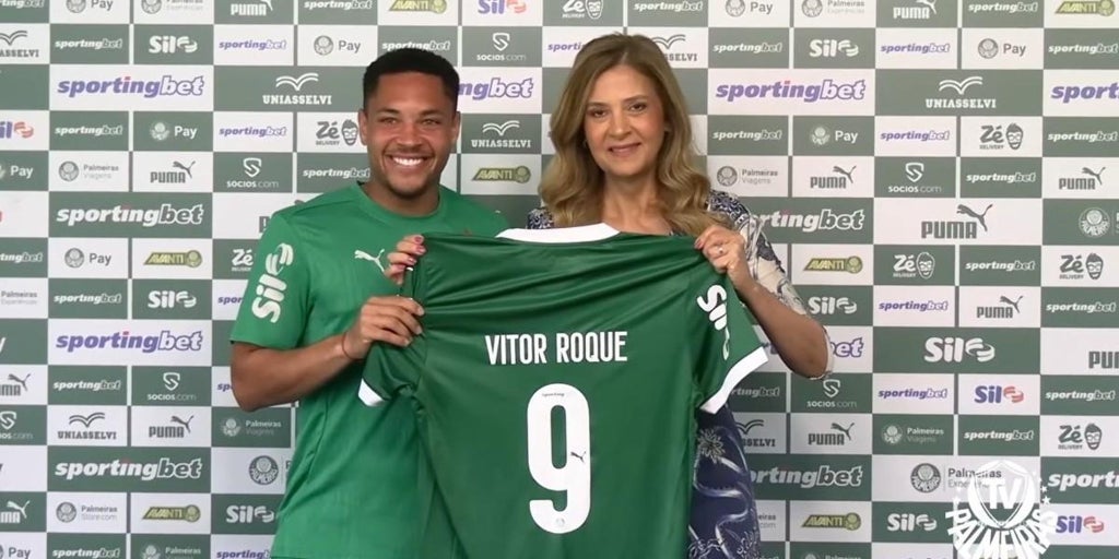 Vitor Roque: «En el Betis luchamos por estar en la Conference y en el Palmeiras por ganar títulos»