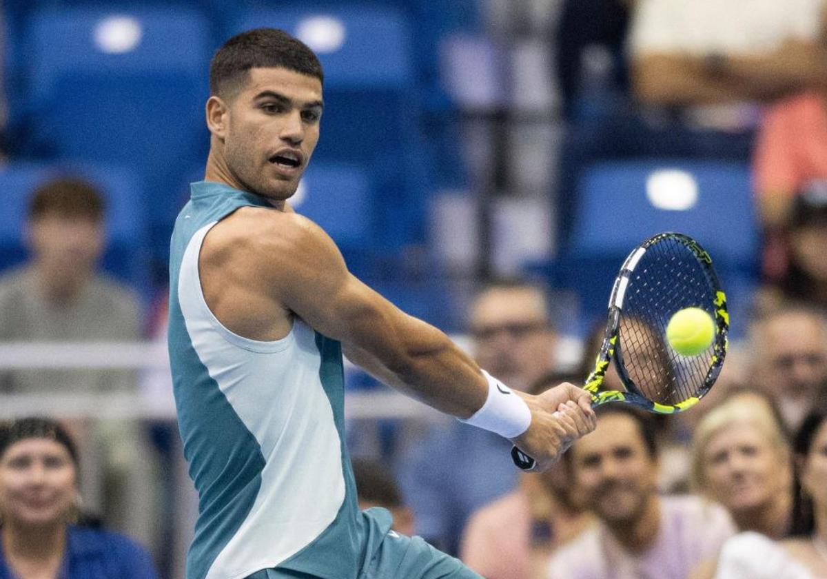 Alcaraz - Halys en directo: resultado, ganador y última hora del partido del Masters 1.000 de Indian Wells