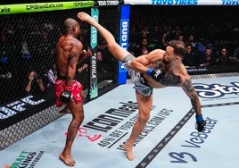 El espectacular KO en la UFC que podría ser uno de los mejores del año