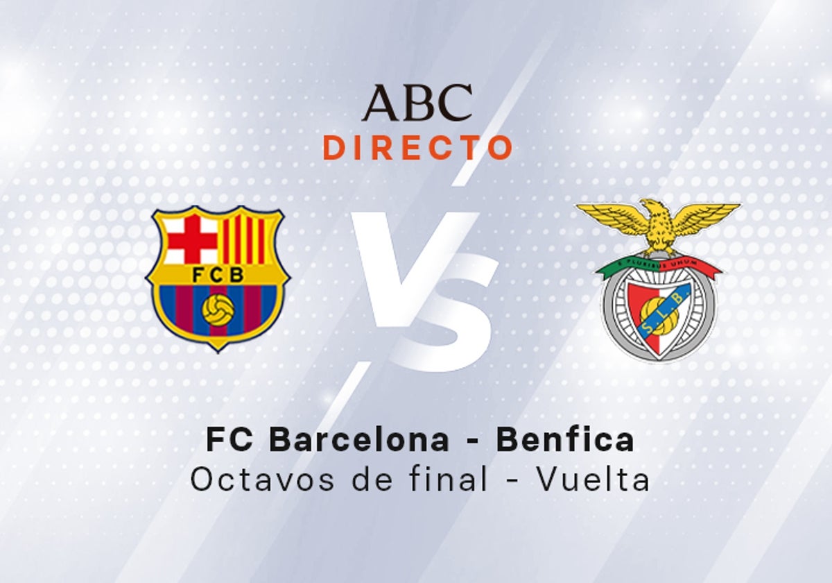 Barcelona - Benfica, estadísticas del partido