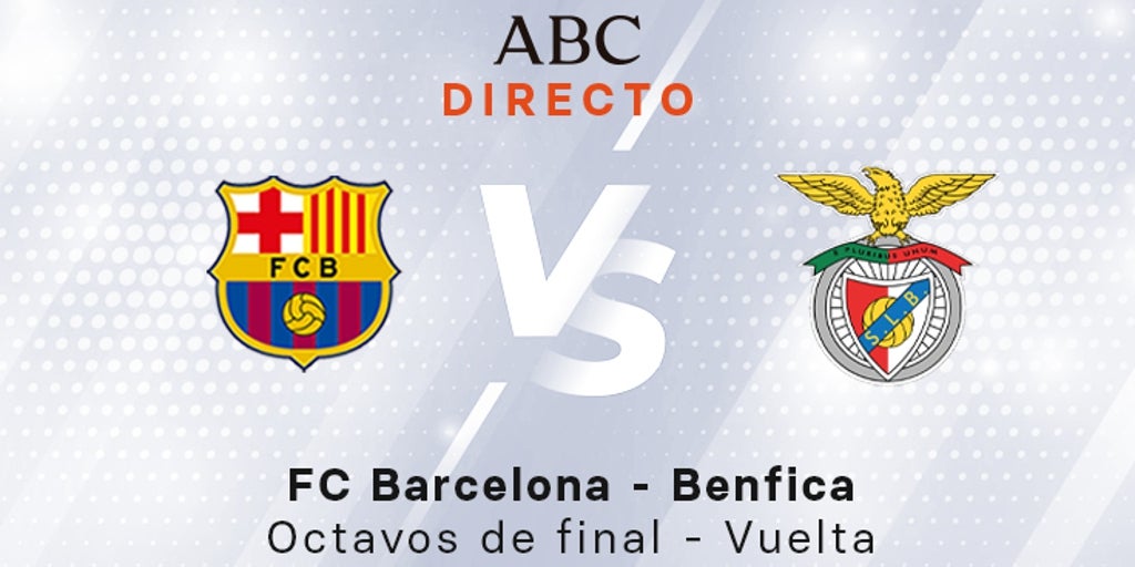 Barcelona - Benfica, estadísticas del partido