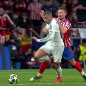 El árbitro debió expulsar a Lenglet en la jugada del penalti a Mbappé