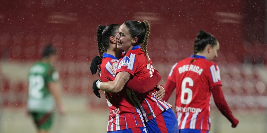 El Atlético cumple ante el Granada y se cita con el Barcelona en la final de la Copa de la Reina