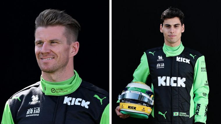 Nico Hulkenberg y Gabriel Bartoleto