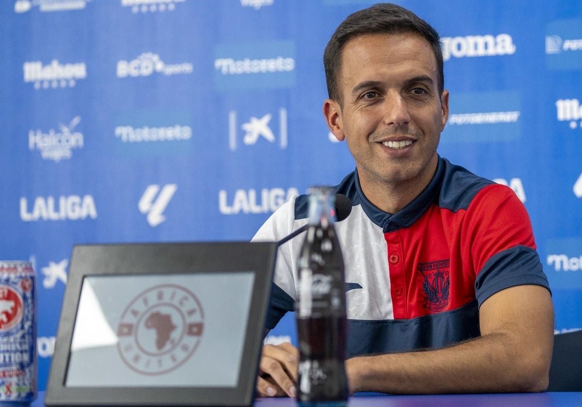 Borja Jiménez, entrenador del Leganés