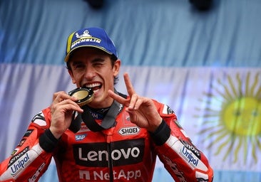 Marc Márquez ha ganado en Argentina la carrera al esprint