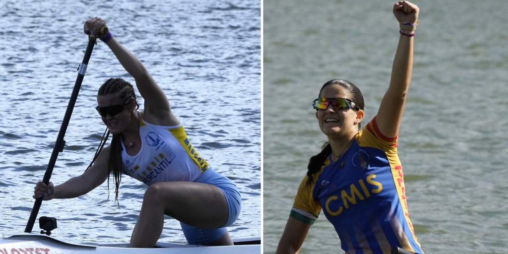 Ana Cantero y Marta Candón, las dos campeonas del Mercantil que ya miran al Mundial de piragüismo