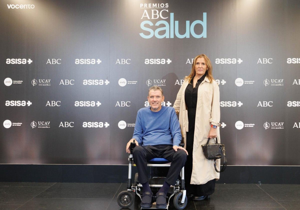 Juan Carlos Unzué, en la entrega de los premios ABC Salud en 2024