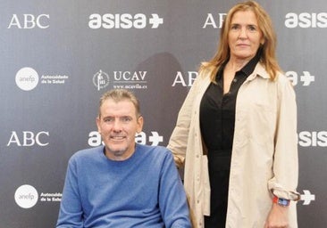 Juan Carlos Unzué, en la entrega de los premios ABC Salud en 2024