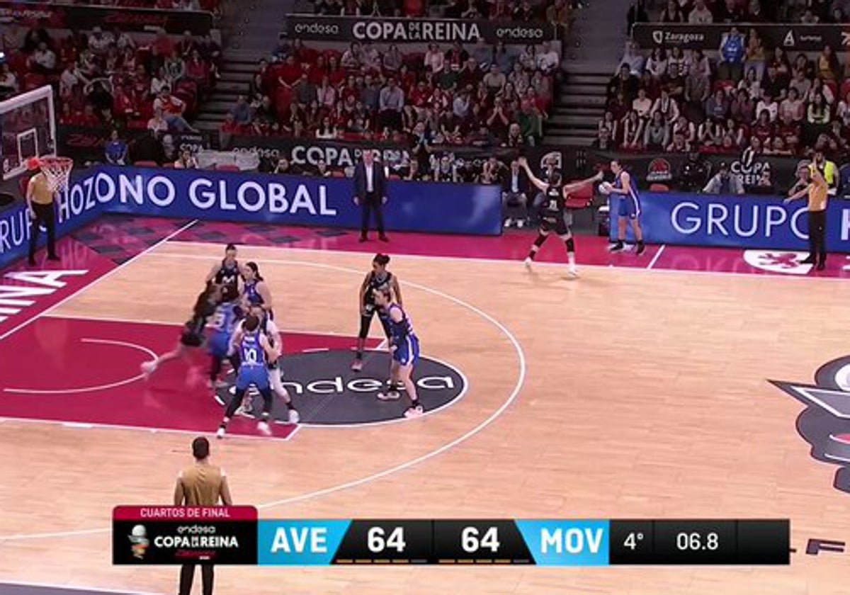 La canasta decisiva de Iyana Martín, la gran promesa del baloncesto español