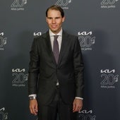 Nadal, en un acto de celebración de los 20 años de patrocinio con Kia